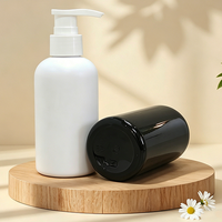 Bouteille Pompe Personnalisée 200ml pour Gel Douche Cosmétique, Lotion, Shampoing, Savon Liquide Corps et Mains, Modèle 61