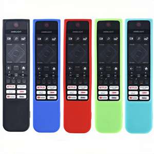 Nouvelle coque en silicone pour télécommande vocale intelligente <span class=keywords><strong>Philips</strong></span>, housse anti-poussière applicable à la télécommande sans fil <span class=keywords><strong>Philips</strong></span> - Product Image 1