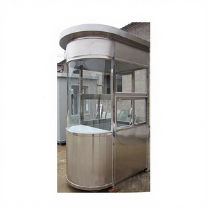 Cabine de sécurité compacte de luxe avec ventilateur d'évacuation pour parking, configurée, à <span class=keywords><strong>vendre</strong></span> - Product Image 1