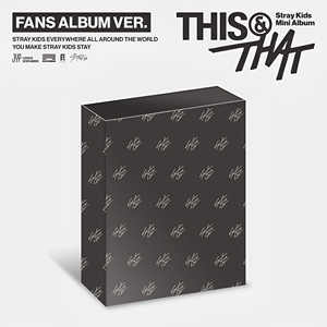 [Álbum Original Coreano] STRAY KIDS - THIS & THAT (VERSIÓN PARA FANS) - Product Image 2