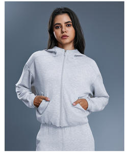 Nouveau <span class=keywords><strong>cardigan</strong></span> à capuche zippé <span class=keywords><strong>Lulu</strong></span> pour femmes, automne et hiver, ample, décontracté, sweat-shirt de course, fitness, sport, haut de yoga <span class=keywords><strong>Lulu</strong></span> - Product Image 1