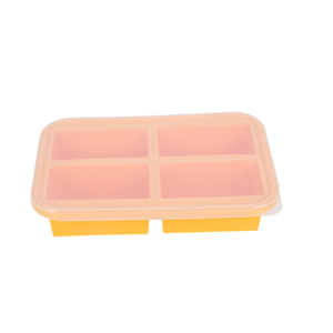 Contenedor de Almacenamiento de Alimentos <span class=keywords><strong>para</strong></span> Congelador Freshkeep, Juego de Recipientes de Silicona Reutilizables con Múltiples Compartimentos y Tapa - Product Image 6