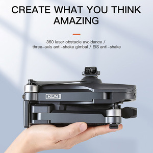 Drone POSK <span class=keywords><strong>SG908</strong></span> <span class=keywords><strong>Max</strong></span> 4K Professionnel avec Caméra 3 Axes, Évitement d'Obstacles, GPS, Hélicoptère RC Quadricoptère Pliable en Plastique - Product Image 3