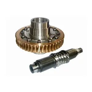 china wholesale with good quality brass small worm gear and wheel