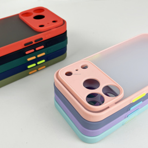 Funda mate TPU para teléfono PC para iPhone 16 17 Pro Max fundas mate esmeriladas para 15 Pro Max 14 13 12 <span class=keywords><strong>Mini</strong></span> 11 Spot a granel al por mayor - Product Image 4