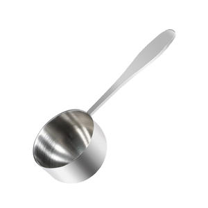 Cuillère doseuse multi-capacités <span class=keywords><strong>en</strong></span> acier inoxydable, écologique, avec échelle de mesure <span class=keywords><strong>en</strong></span> grammes pour café, thé, lait, assaisonnements, poudre de fruits - Product Image 5