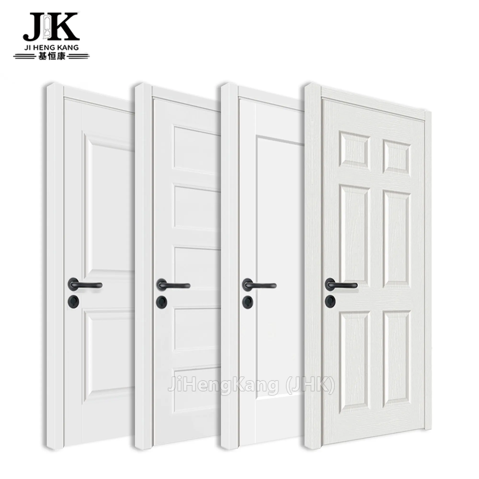 JHK MDF Intérieur HDF Moulé Porte Blanc Primer Porte