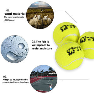 Cabeza de <span class=keywords><strong>bolas</strong></span> de <span class=keywords><strong>padel</strong></span>, accesorios de equipo deportivo, 57% de lana, precio barato - Product Image 3