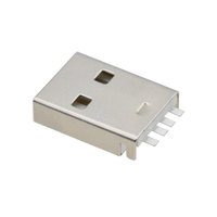 Conector USB 2.0 Tipo A, Enchufe de 4 Núcleos de Doble Cara, 16.5mm, Macho, 3A/5A, 180°, para Cable de Carga