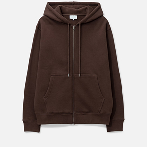 Sudadera con capucha y cremallera para hombre, estilo clásico, de algodón, para uso diario y estilo urbano, venta al por mayor - Product Image 2