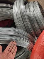 Alambre de Acero Galvanizado en Caliente Dake Q195 Q235 BWG8-BWG24, Alambre GI Suave para Atar, Venta al por Mayor de Fábrica para Cercas de Viñedos