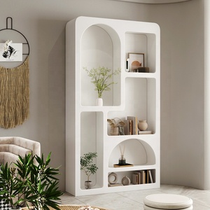 Hot selling pure white utility living room 100X180 cm horizontal vertical display cabinet household commercial