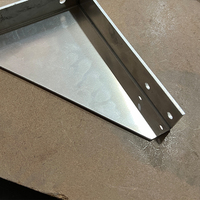 Pièces en tôle découpées au laser CNC, pliées, épaisseur 0,5-8 mm, avec revêtement en poudre pour châssis de machines