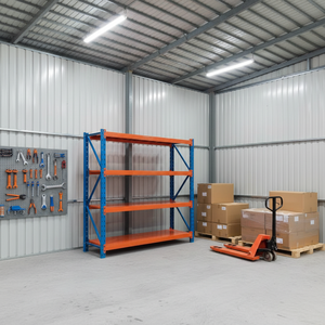 헤비듀티 냉간압연강재 금형 보관랙 500KG 하중 용량 두꺼운 산업용 창고 선반 분리형 - Product Image 3