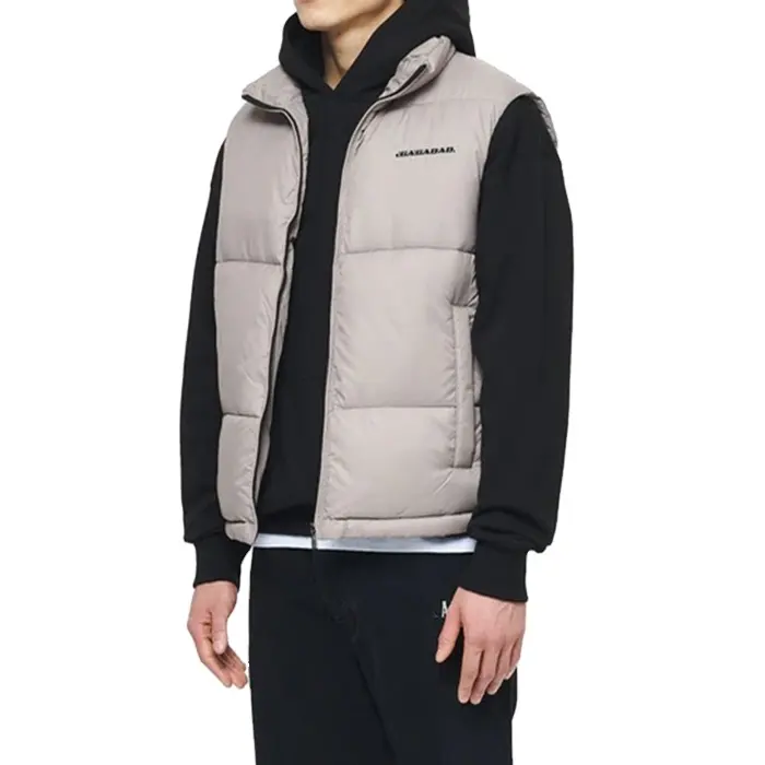 New Arrival Men's Winter Vest Outdoor Warm Sleeveless Jackets Custom Down Vest Man