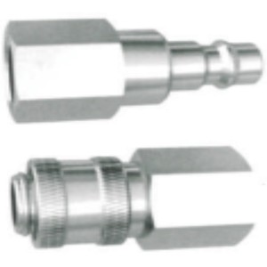 Benfei KC1F Quick Connect <b>Adapter</b> Zinc Alloy <b>Plug</b> In Type For Industrial Use - Product Image 1