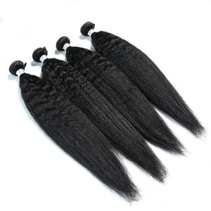 Extensiones de Cabello Virgen Remy de Alta Calidad, Liso Rizado, de 12 a 30 Pulgadas, Doble Trama - Product Image 5