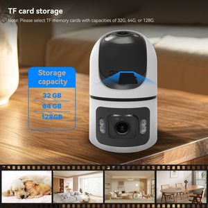 กล้องวงจรปิด Tuya WiFi 6 8MP ความละเอียดสูงสำหรับภายนอกอาคาร พร้อมระบบมองเห็นในเวลากลางคืนแบบสีเต็มรูปแบบ H.264/H.265 รองรับการส่งสัญญาณแบบคู่ และจัดเก็บข้อมูลบนคลาวด์ - Product Image 6