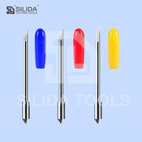 Cuchilla para Plotter RUK RUKDP026 RUKDP027, Cuchilla de Acero de Tungsteno para Plotter, Compatible con Máquinas de Corte RUK e IECHO