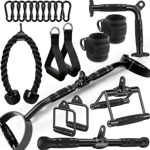 CZFFIT Accesorio para Tríceps, Accesorios para Máquina de Cable para Gimnasio en Casa, Accesorio para Peso de Fitness para Ejercicios de Tríceps y LAT - Product Image 1