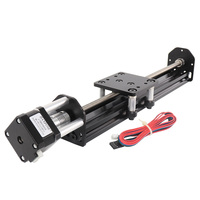 Hanpose Nema17 Module linéaire Table coulissante Rail de guidage linéaire Voyage efficace 300mm Hpv4 Module de glissière de guidage de vis linéaire