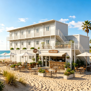 Edificio Modular de 3 Pisos Resistente al Viento, Estructura Plana Resistente para Climas Difíciles - Product Image 3