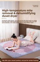 Couverture électrique matelassée silencieuse 220V, lavable, avec télécommande, économie d'énergie, pour la maison, l'hôtel, l'avion, l'hôpital