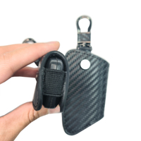 Porte-clés en cuir PU de haute qualité de style moderne Porte-clés de voiture Mini sac organisateur de clés pour hommes