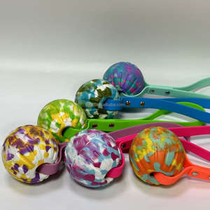 Çevre Dostu Lüks Köpek Çiğneme Oyuncak Topu, EVA İpli, Eğitim Odaklı, Özelleştirilebilir Renk, Fabrika Doğrudan Satış - Product Image 3