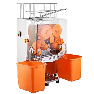 Machine à éplucher et à presser les oranges, équipement industriel de fabrication de jus de fruits