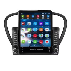 Système multimédia automobile <span class=keywords><strong>4G</strong></span> <span class=keywords><strong>LTE</strong></span> Wifi Android 13 8+128g pour Peugeot 607 2004-2010 Caméra 360° avec DSP GPS BT - Product Image 2