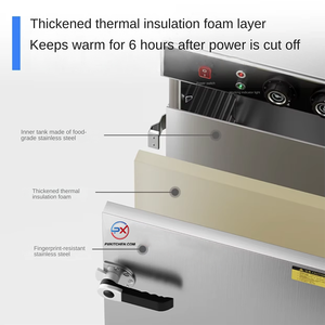 Cuiseur à riz électrique pour les cuisines de production de plats à emporter et de livraison avec un <span class=keywords><strong>bon</strong></span> service - Product Image 4