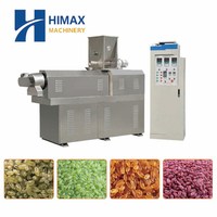 Ligne de production automatique de riz renforcé, machine extrudeuse de riz nutritif, équipement de traitement du riz artificiel de qualité supérieure