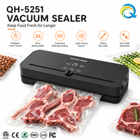QH-5251 Automatische Elektrische Vacuümverpakkingsmachine 65kPa Hoge Druk 32cm Verpakkingsbreedte Luchtdicht Verpakkingsapparaat voor Thuiskeuken