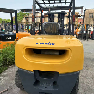 รถยกดีเซลโคมัตสึมือสอง 5 ตัน รุ่น FD50 พร้อมเครื่องยนต์ Komatsu SAA4D95L เสากระโดง 2 ท่อน สูง 3 เมตร ความยาวง่าม 1000 มม. - Product Image 1