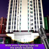 Brightenlux Power Bank White Laser Zoom Linterna táctica Autodefensa Linternas de emergencia