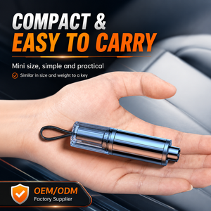 Martillo de Seguridad Ligero para Auto, Rompe Cristales, Cortador de Cinturón de Seguridad, Herramienta de Emergencia para Kit de Seguridad Vial - Product Image 1
