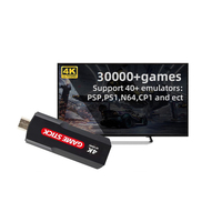 X2 Vente chaude 30000 jeux Stick de jeu Android 12 Jeux Système double 64G 4k Stick de jeu intelligent original