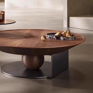 Table à thé ronde minimaliste pour petit appartement Console <span class=keywords><strong>design</strong></span> nouveau style pour salon - Product Image 4