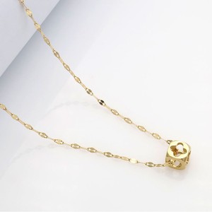 European American Style Geometric Necklace Zinc Alloy Clavicle Chain For Women Fashionable Sweater Chain Gift Jewelry - Product Image 1
