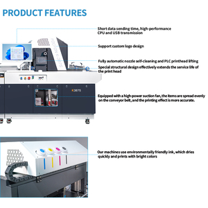 Impresora de Inyección de <span class=keywords><strong>Tinta</strong></span> Digital Automática de Alta Calidad, Impresora Multifunción de Rollo de Papel de Una Sola Pasada, 1200*1200 DPI, 10-40m/min - Product Image 6
