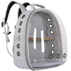 Sac à dos ventilé pour perroquet, transporteur d'oiseaux avec <span class=keywords><strong>perche</strong></span> intégrée pour <span class=keywords><strong>le</strong></span> <span class=keywords><strong>camping</strong></span> et les sorties courtes - Product Image 2
