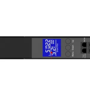 8วิธี Pdu 32a Snmp Ip Pdu หน่วยจ่ายพลังงานการควบคุมระยะไกลแบบ Master-Slave เครือข่ายอัจฉริยะตรวจสอบ Pdu