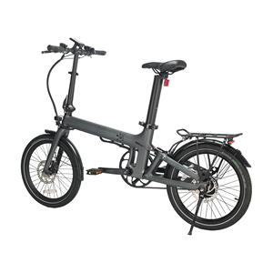 Vélo électrique pliable en fibre de carbone de 20 pouces avec batterie intégrée dans le tube de selle, transmission par courroie, léger et portable - Product Image 2