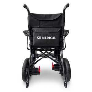 Fauteuil roulant électrique portable en fibre de carbone KSM-507, batterie 20AH, chaise active d'extérieur, adapté aux voyages, fournitures de réadaptation thérapeutique - Product Image 3