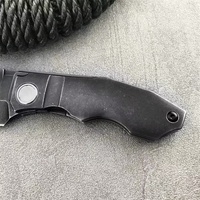 Couteau pliant en acier D2, manche en acier 420, couteau de poche EDC, léger, durable, compact, ergonomique, de qualité supérieure