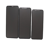 Protection d'écran en verre trempé anti-espion 2.5D Fullcover pour iPhone 18 17 16 15 14 13 Pro Max
