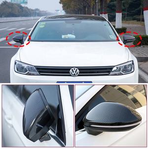 Penutup Kaca Spion Serat Karbon Tipe Pengganti, <span class=keywords><strong>Ca</strong></span> Ps untuk VW Golf MK7 7.5 GTI 7 7R - Product Image 6