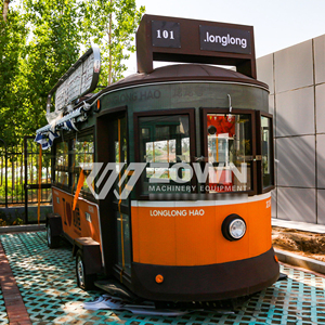 Camion de restauration mobile entièrement équipée en fibre de verre et acier inoxydable, pour la vente rapide de glaces, hot-dogs et frites, résistant à la rouille - Product Image 3