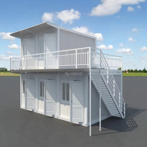 Maisons préfabriquées pliables en kit à assemblage rapide pour la vente en gros, Villas 3 chambres, Maisons conteneurs habitables - Product Image 2